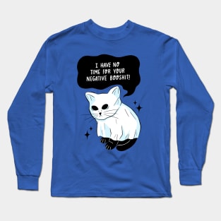 Boo Kitty Long Sleeve T-Shirt